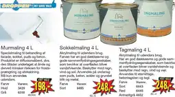 Harald Nyborg Murmaling 4 L, Sokkelmaling 4 L eller Tagmaling 4 L tilbud