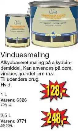 Harald Nyborg Vinduesmaling tilbud