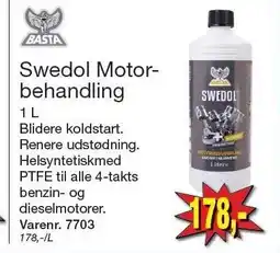Harald Nyborg BASTA Swedol Motorbehandling tilbud