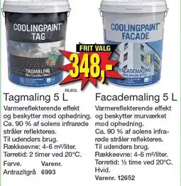 Harald Nyborg Tagmaling 5 L eller Facademaling 5 L tilbud