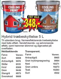 Harald Nyborg Hybrid træbeskyttelse 5 L tilbud