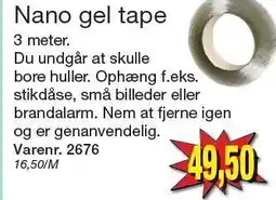 Harald Nyborg Nano gel tape tilbud