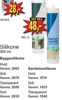 Harald Nyborg Silikone tilbud
