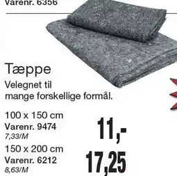 Harald Nyborg Tæppe tilbud