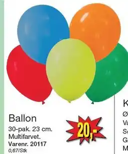 Harald Nyborg Ballon 30-pak tilbud