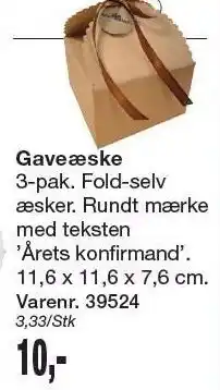 Harald Nyborg Gaveæske tilbud