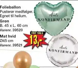 Harald Nyborg Folieballon tilbud