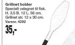 Harald Nyborg Grillnet holder tilbud