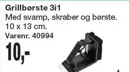 Harald Nyborg Grillbørste 3i1 tilbud