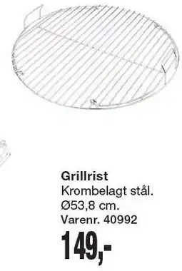 Harald Nyborg Grillrist tilbud