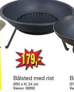 Harald Nyborg Bålsted med rist tilbud