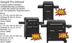 Harald Nyborg BAKER GRILL Gasgrill Pro Infrarød tilbud