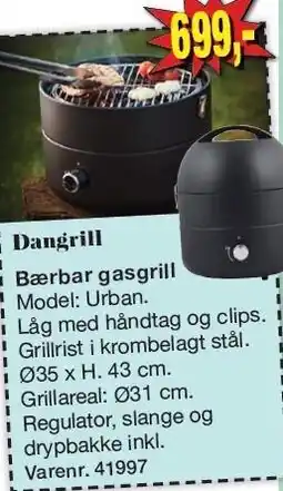 Harald Nyborg DANGRILL Bærbar gasgrill tilbud