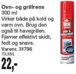 Harald Nyborg MR. STRONG Ovn- og grillrens tilbud