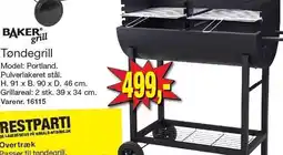 Harald Nyborg BAKER GRILL Tøndegrill tilbud