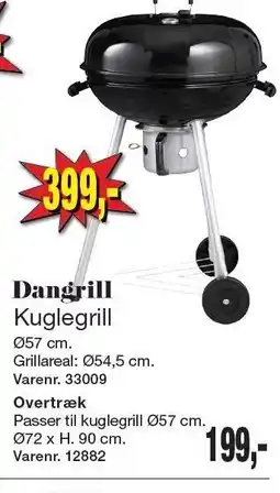 Harald Nyborg DANGRILL Kuglegrill eller Overtræk tilbud