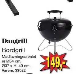 Harald Nyborg DANGRILL Bordgrill tilbud