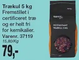Harald Nyborg BAKER GRILL Trækul 5 kg tilbud