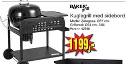 Harald Nyborg BAKER GRILL Kuglegrill med sidebord tilbud