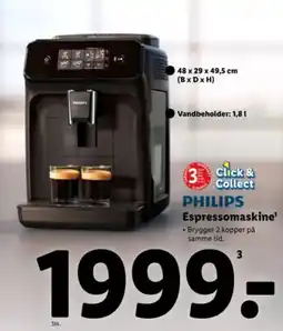 Lidl PHILIPS Espressomaskine tilbud