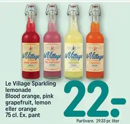 REMA 1000 La Village Sparkling lemonade tilbud