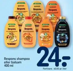 REMA 1000 Respons shampoo eller balsam tilbud