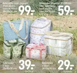 REMA 1000 Køletaske som rygsæk, Køletaske shopper eller Køletaske tilbud