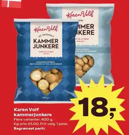 Kvickly KAREN VOLF Kammerjunkere tilbud