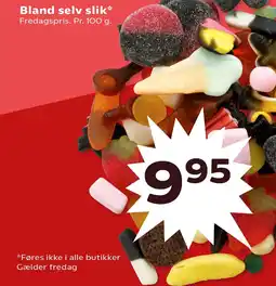 Kvickly Bland selv slik tilbud