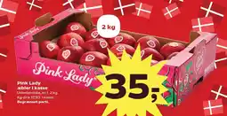 Kvickly PINK LADY Æbler i kasse tilbud