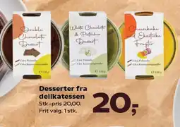 Kvickly Desserter fra delikatessen tilbud