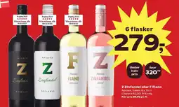 Kvickly Z zinfandel eller f flano tilbud