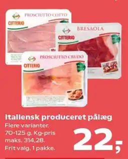 Kvickly Italiensk produceret pålæg tilbud