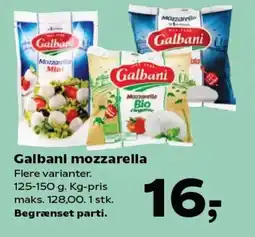 Kvickly GALBANI Mozzarella tilbud