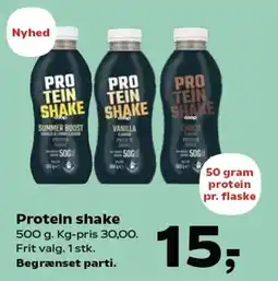 Kvickly Protein shake tilbud