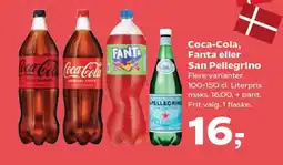 Kvickly Coca-cola, fanta eller san pellegrino tilbud