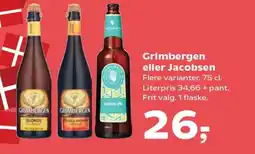 Kvickly Grimbergen eller jacobsen tilbud