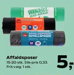Kvickly Affaldsposer tilbud