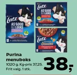 Kvickly PURINA Menuboks tilbud