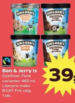 Kvickly BEN & JERRY'S Is tilbud