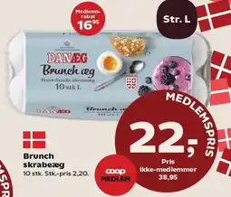 Kvickly Brunch skrabeæg tilbud