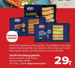 Kvickly STEFF Houlberg pølser tilbud