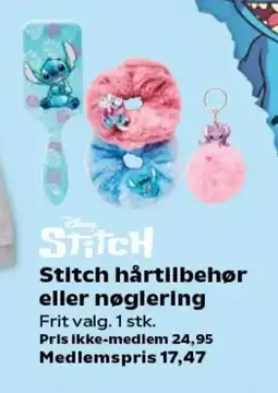 Kvickly STITCH Hårtilbehør eller nøglering tilbud