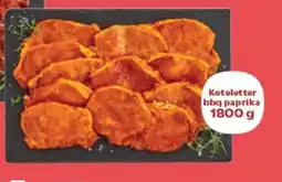 Kvickly Koteletter bbq paprika tilbud