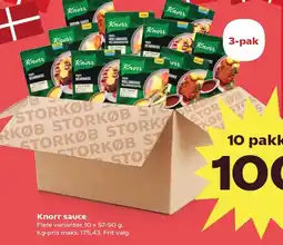 Kvickly KNORR Sauce tilbud