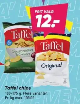 Bilka TAFFEL Chips tilbud