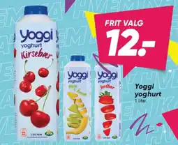 Bilka YOGGI Yoghurt tilbud