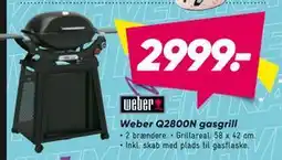 Bilka Weber Q2800N gasgrill tilbud