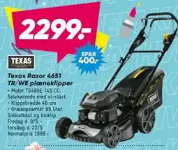 Bilka Texas Razor 4651 TR/WE plæneklipper tilbud