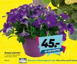 Bilka Ampel planter tilbud